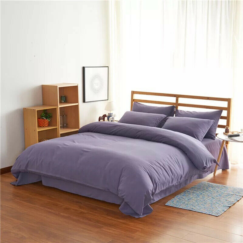 Bedding Set - Purple 2.0m - Bedding Sets - Carvan Mart