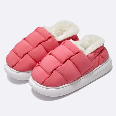 Fried Dough Twists Upper Down Cloth Wrapped Slippers - Carvan Mart