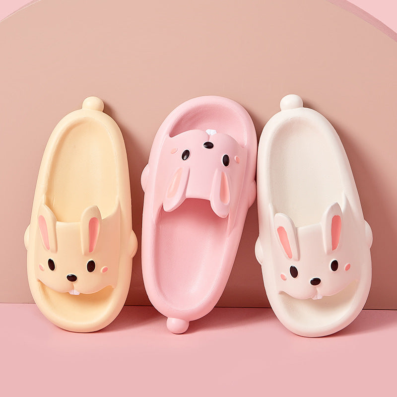 Cute Rabbit Slippers For Kids Women Slippers - - Women's Slippers - Carvan Mart