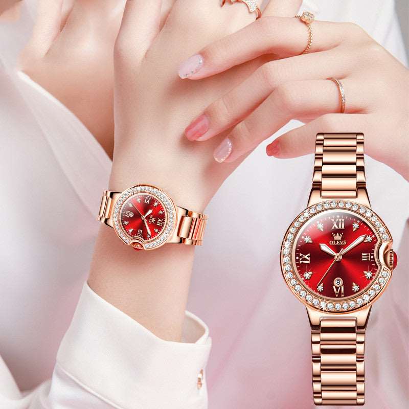 Explosions Waterproof Ladies Watch Women - Carvan Mart