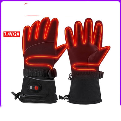 Heating Gloves Outdoor Skiing Cycling - Carvan Mart