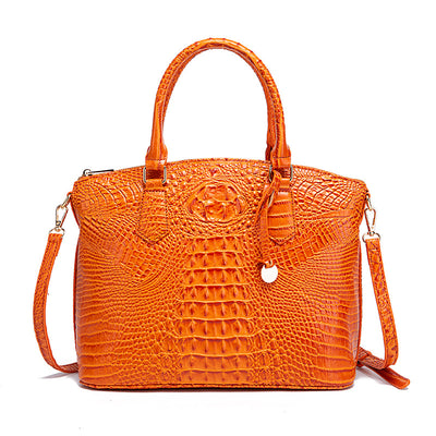 Modern Portable Crossbody Retro Women's Handbag - PG 65 Orange - Shoulder Bags - Carvan Mart