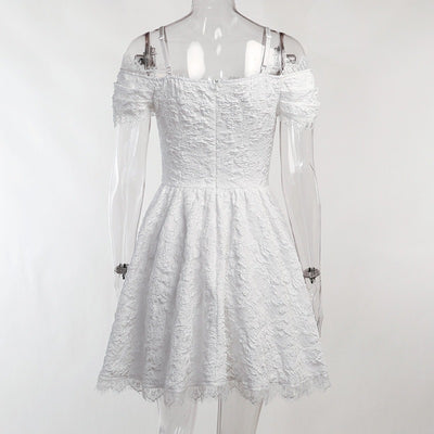 Dark Gothic Milkmaid Dress - Carvan Mart