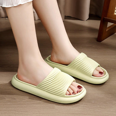 Home Slippers Women Men House Shoes Non-slip Bathroom Slippers - - Women's Slippers - Carvan Mart