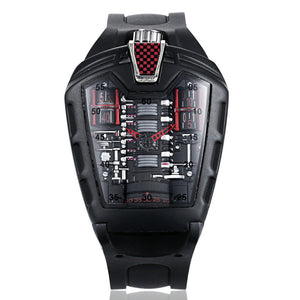 Cool Sports Brand Watches Luxury Men Watches Waterproof Japan - Red - Men's Watches - Carvan Mart