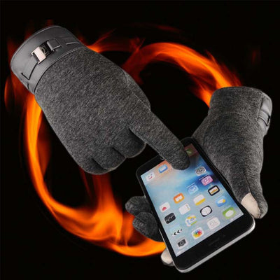 Men's Gloves Men's Business Touchscreen Gloves - - Men's Gloves - Carvan Mart