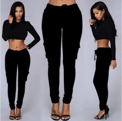 Women's Multi-bag Casual Pants - Carvan Mart