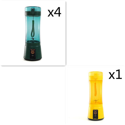 Portable Blender Portable Fruit Electric Juicing Cup Kitchen Gadgets - Set3 USB - Compact Blenders - Carvan Mart