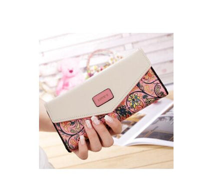 BIRDS wallet for women wallets - pink - Women's Wallet - Carvan Mart