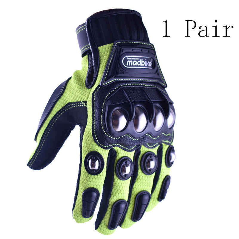 Hot Style Off-Road Motorcycle Riding Gloves Alloy Protective - - Men's Gloves - Carvan Mart