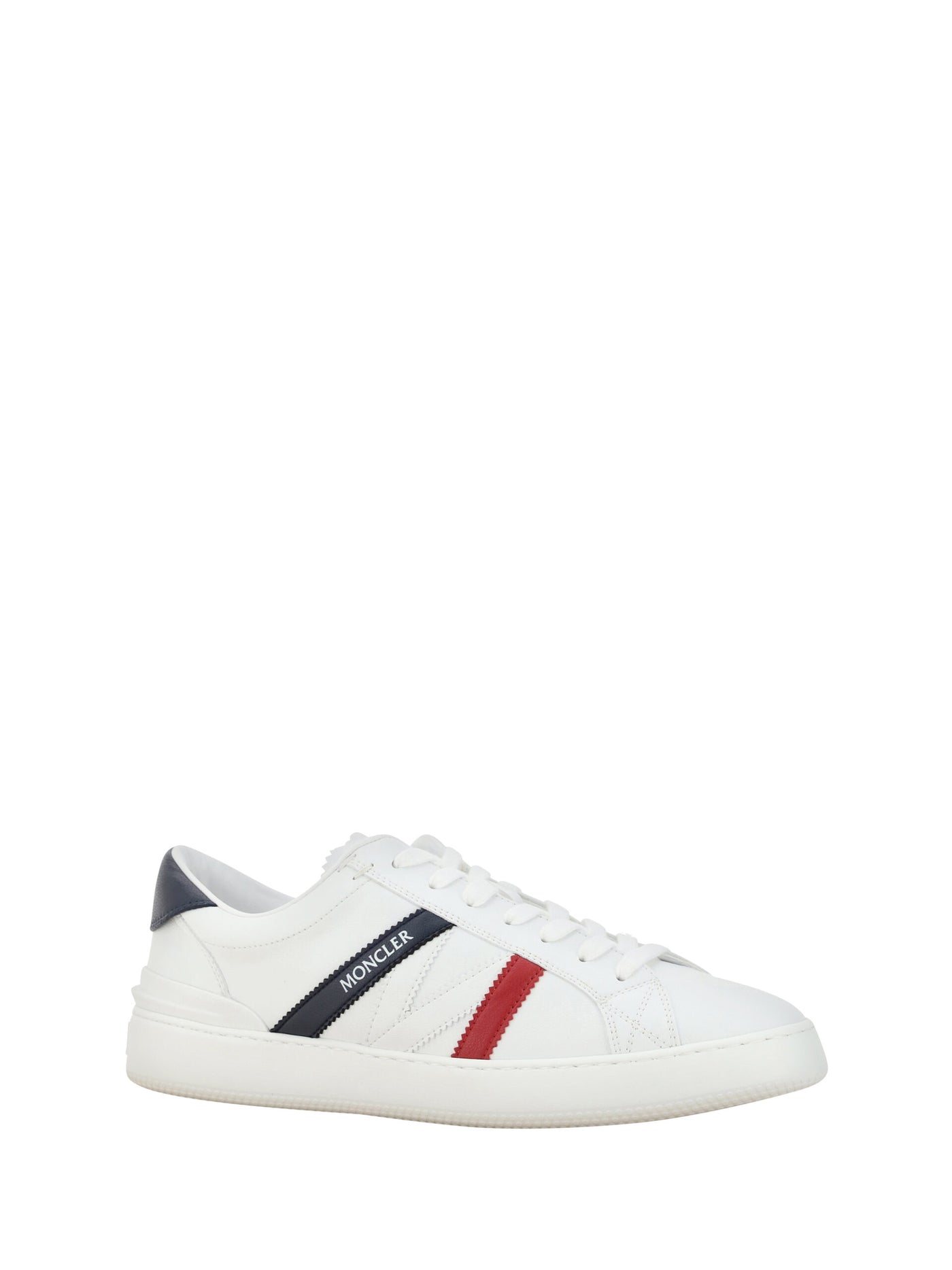 Moncler Elegant White Monaco M Men's Sneakers - - - Moncler