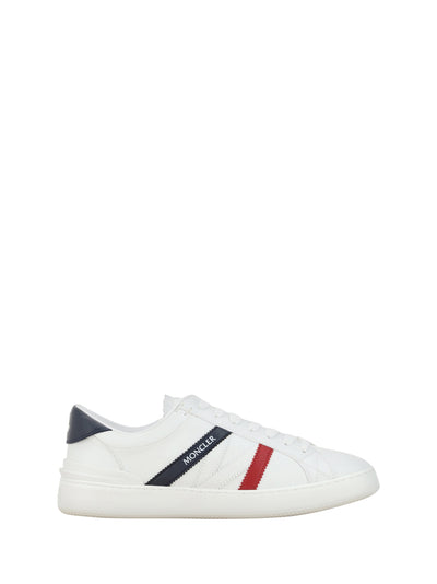 Moncler Elegant White Monaco M Men's Sneakers - EU43 US10 - - Moncler