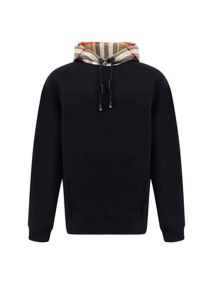 Burberry Elegant Oversize Black Samuel Hoodie - - - Burberry