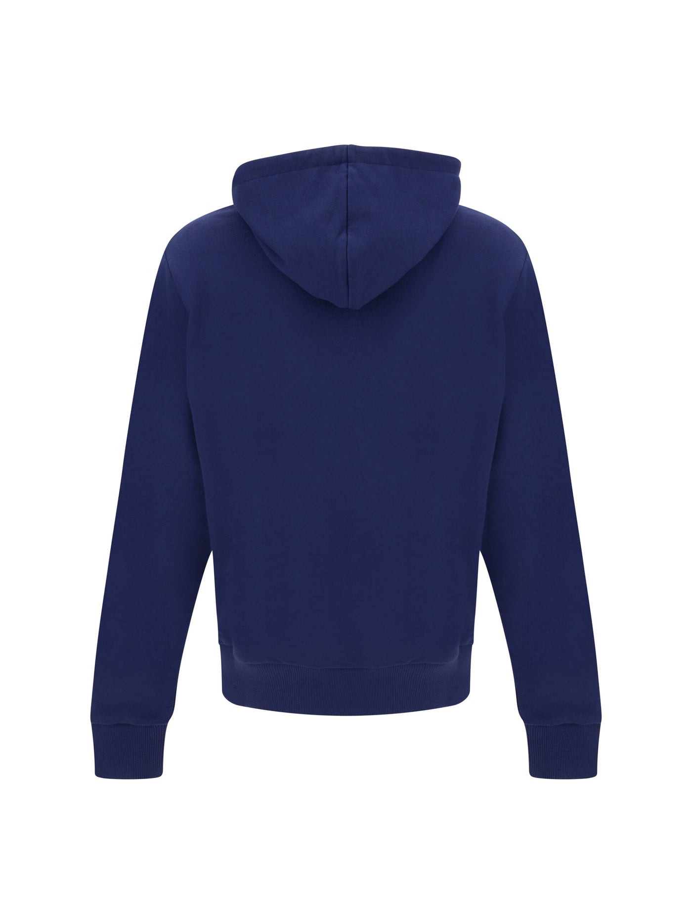 Balmain Elegant Navy Blue Monogram Hoodie - - - Balmain