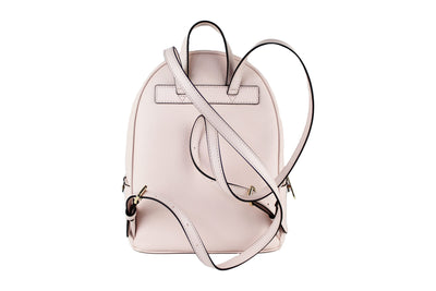 Michael Kors Adina Medium Powder Blush Leather Convertible Backpack BookBag - - - Michael Kors