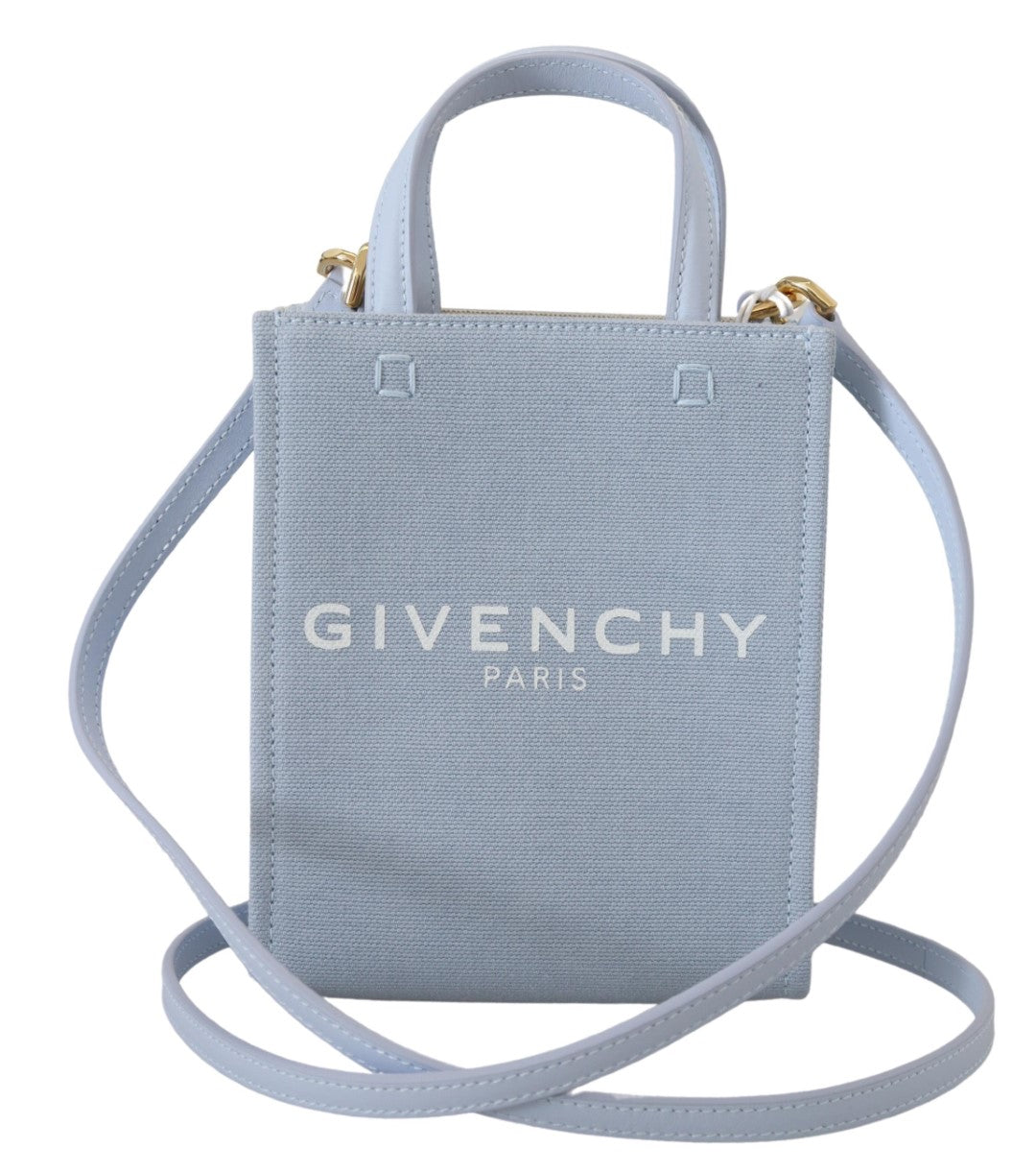 Givenchy Chic Cloud Blue Cotton Mini Bag - - - Givenchy