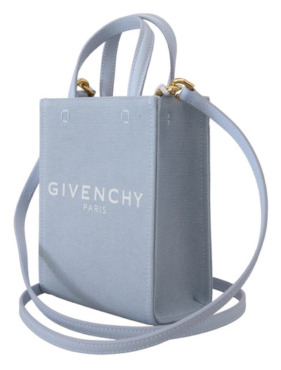 Givenchy Chic Cloud Blue Cotton Mini Bag - - - Givenchy