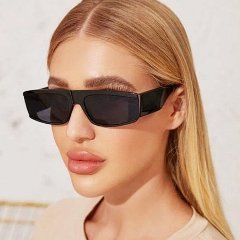 New Hip-hop European And American Small Square Sunglasses Women - Carvan Mart