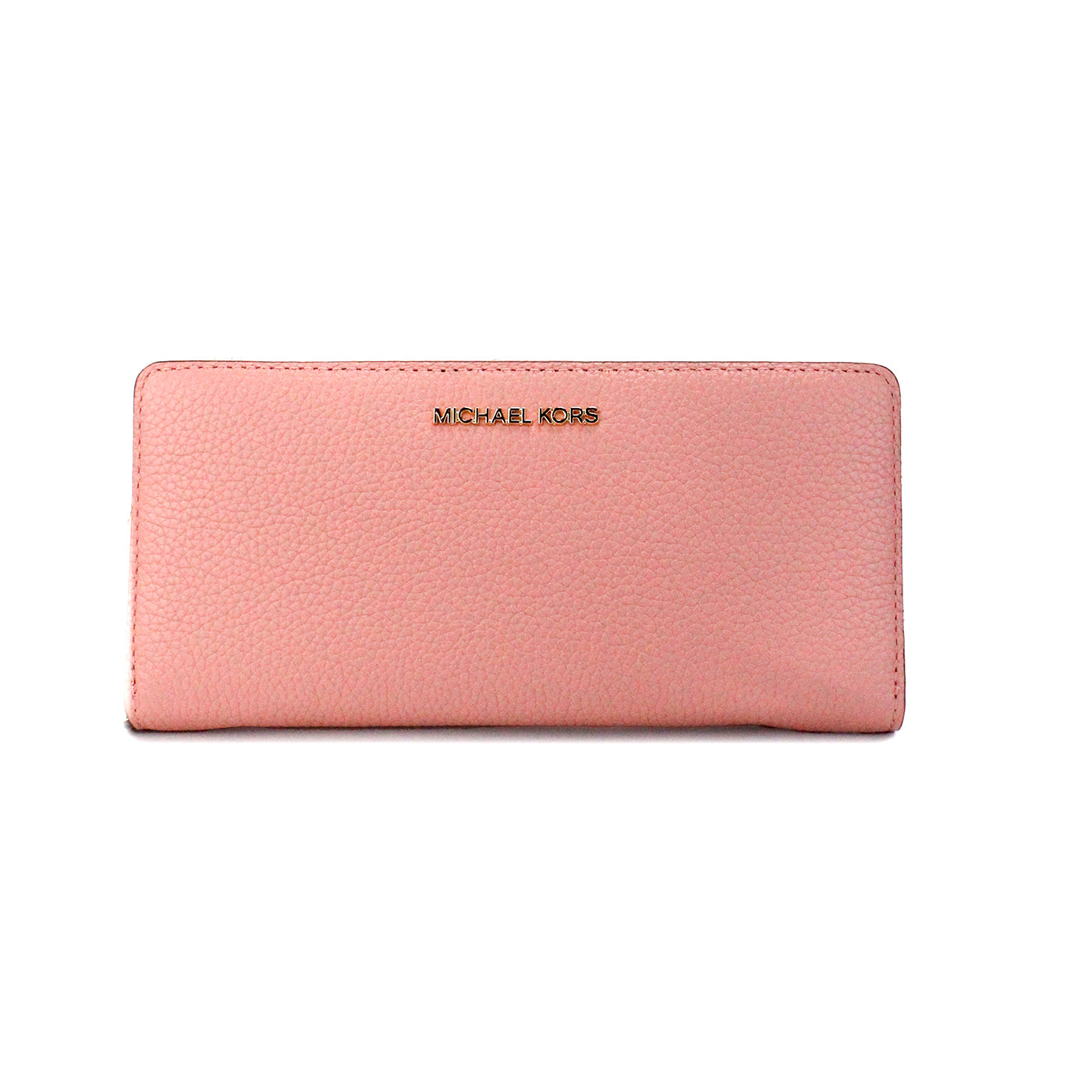 Michael Kors Jet Set Travel Large Primrose Leather Continental Wristlet Wallet - - - Michael Kors