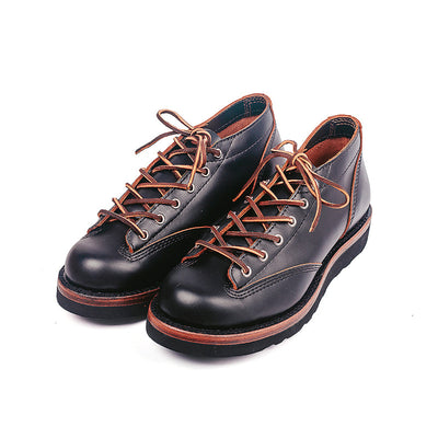 Fashion Personality Leather Men's Casual Shoes - Black - Men's Boots - Carvan Mart