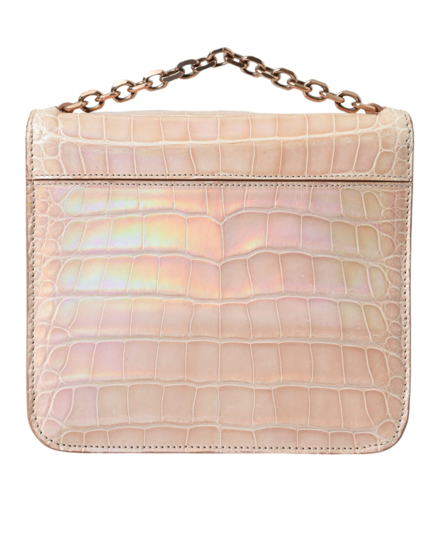 Balenciaga Elegant Mini Chain Beige Clutch for Evening Elegance - - - Balenciaga