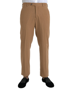 Prada Beige Cashmere Men Straight Fit Dress Pants - - - Prada