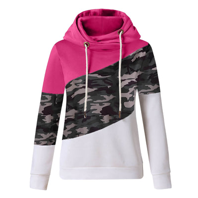 Women's Camouflage hoodie Sweatshirt - - Women Hoodies & Sweatshirts - Carvan Mart