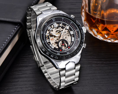 Wholesale, foreign trade, quick selling, explosion proof watches, MCE mechanical watches, men's mechanical watches - Carvan Mart