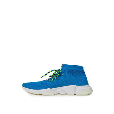 Balenciaga Exquisite Blue Cotton Sneakers for Men - - - Balenciaga