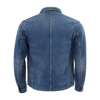 Tom Ford Elegant Multicolor Denim Jacket for Men - - - Tom Ford