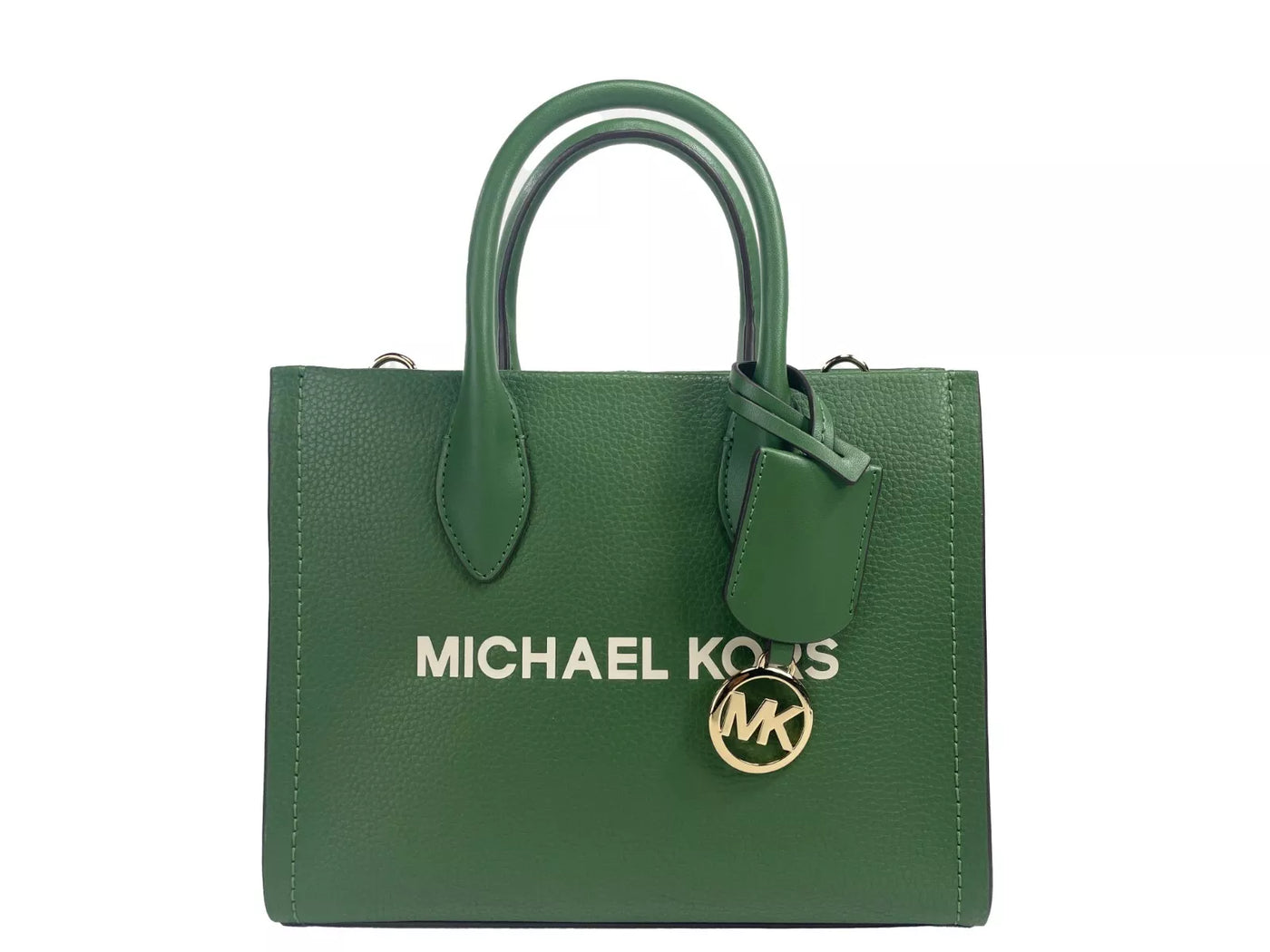 Michael Kors Mirella Small Leather Top Zip Shopper Tote Bag - - - Michael Kors