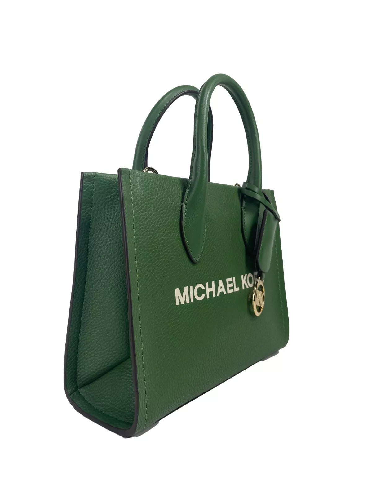 Michael Kors Mirella Small Leather Top Zip Shopper Tote Bag - - - Michael Kors