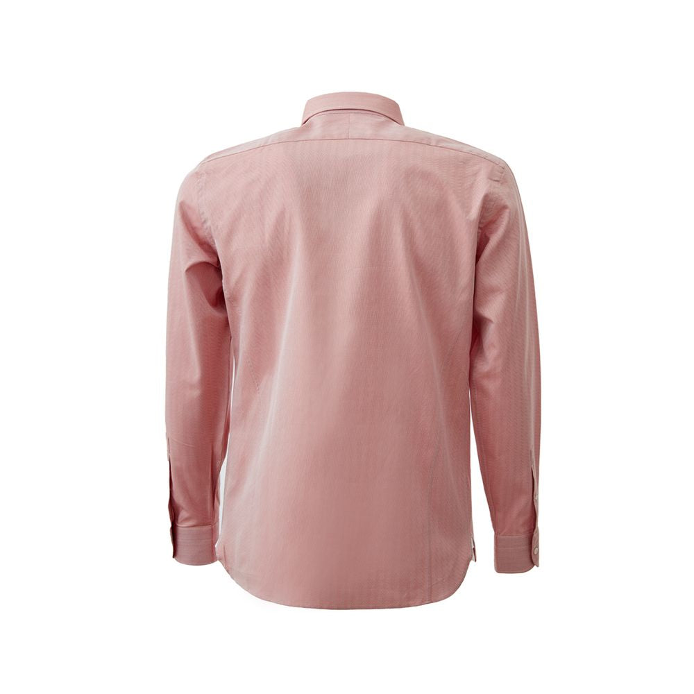 Tom Ford Elegant Pink Cotton Shirt for Men - - - Tom Ford