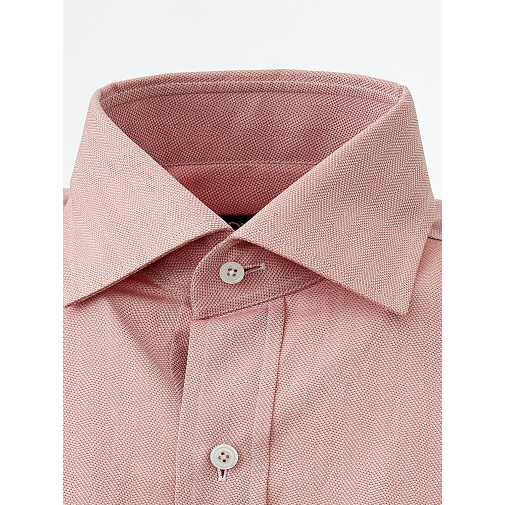 Tom Ford Elegant Pink Cotton Shirt for Men - - - Tom Ford