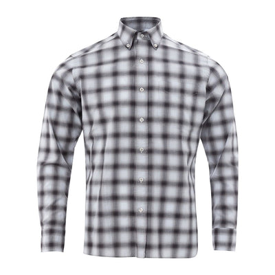 Tom Ford Elegant Gray Cotton Mens Shirt - IT39 | M - - Tom Ford