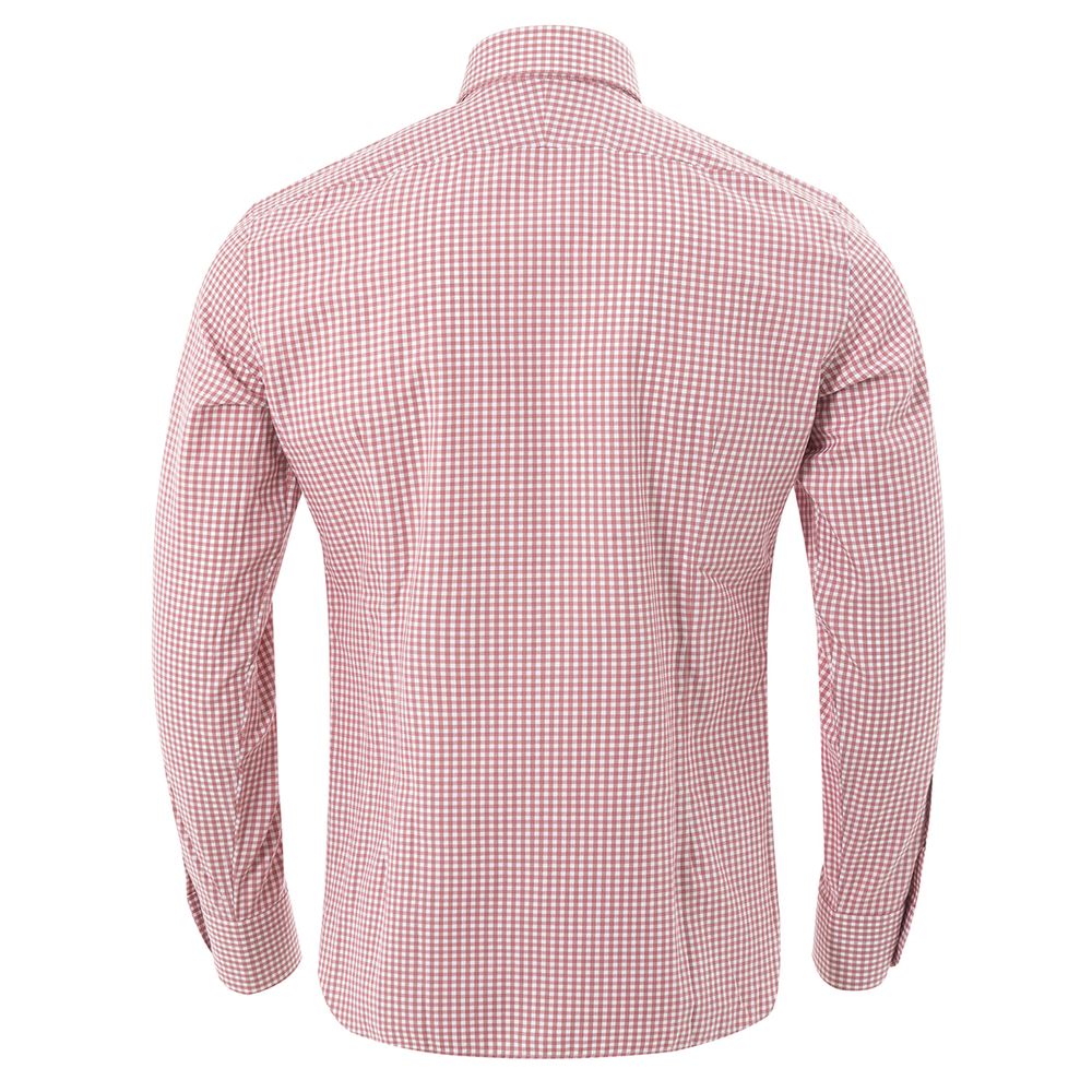 Tom Ford Elegant Cotton Pink Men's Shirt - - - Tom Ford