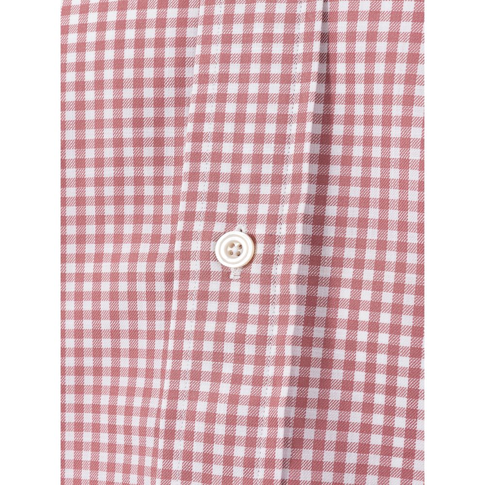 Tom Ford Elegant Cotton Pink Men's Shirt - - - Tom Ford