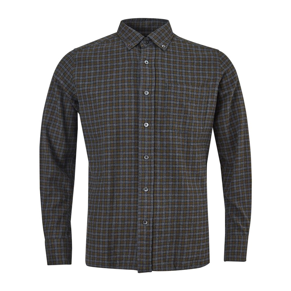 Tom Ford Elegant Multicolor Cotton Shirt for Men - IT39 | M - - Tom Ford