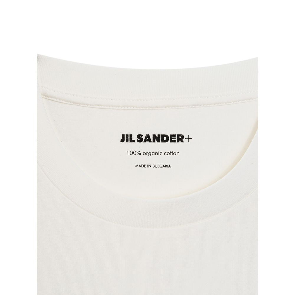 Jil Sander White Cotton Organic T-Shirt - - Shirts and tops - Jil Sander