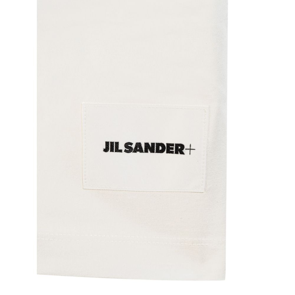 Jil Sander White Cotton Organic T-Shirt - - Shirts and tops - Jil Sander