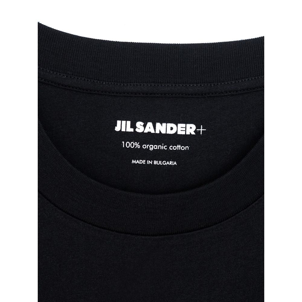 Jil Sander Black Cotton Organic T-Shirt - - Blouses & Shirts - Jil Sander