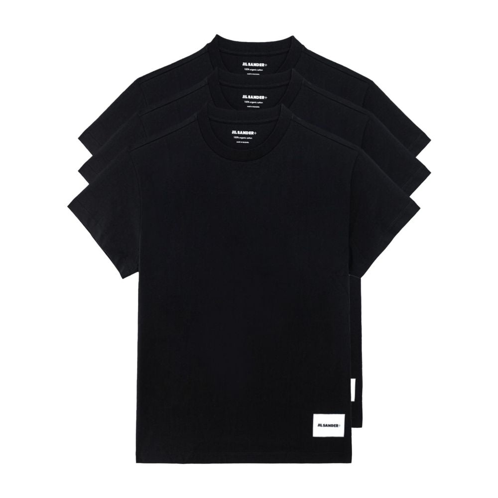 Jil Sander Black Cotton Organic T-Shirt - - Blouses & Shirts - Jil Sander