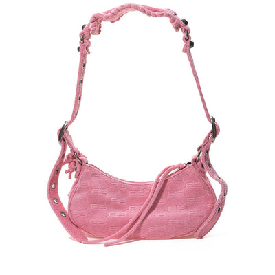 Balenciaga Elegant Cotton Candy Pink Tote for Sophisticated Style - - - Balenciaga