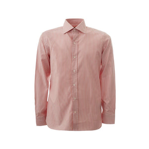 Tom Ford Elegant Pink Cotton Shirt for Men - IT39 | M - - Tom Ford