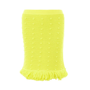 Bottega Veneta Yellow Cotton Skirt - - Skirt - Bottega Veneta