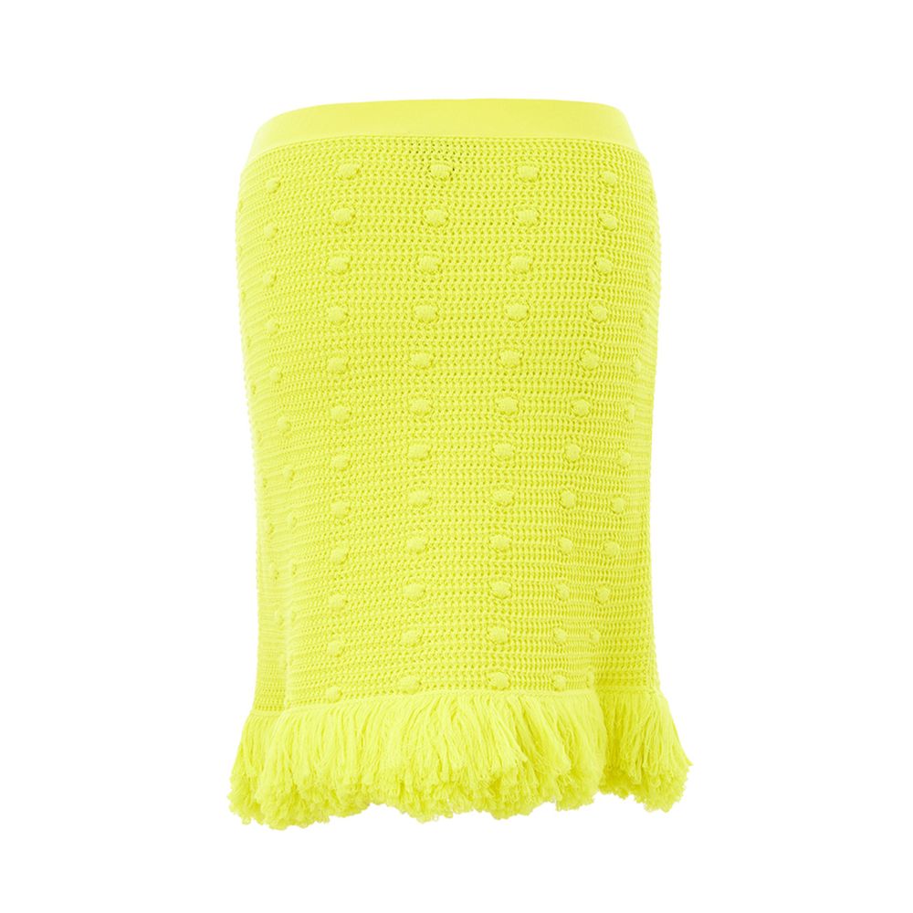 Bottega Veneta Yellow Cotton Skirt - - Skirt - Bottega Veneta