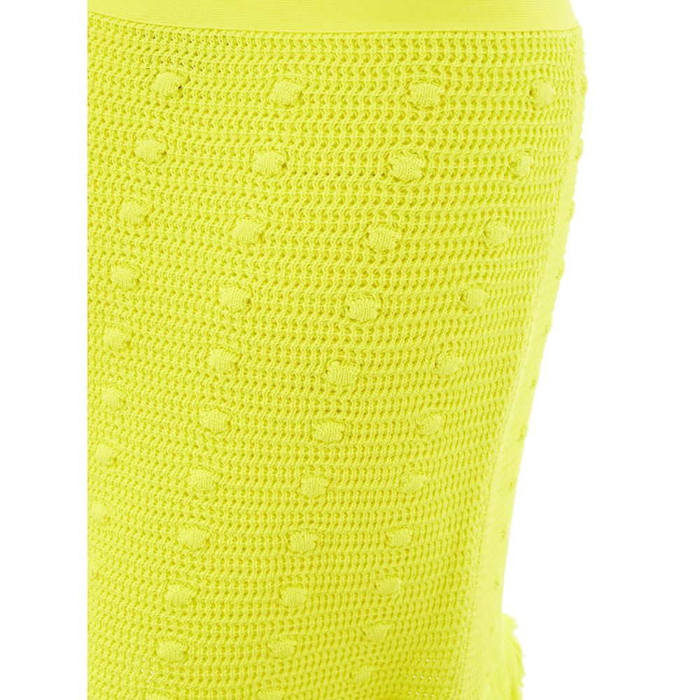 Bottega Veneta Yellow Cotton Skirt - - Skirt - Bottega Veneta