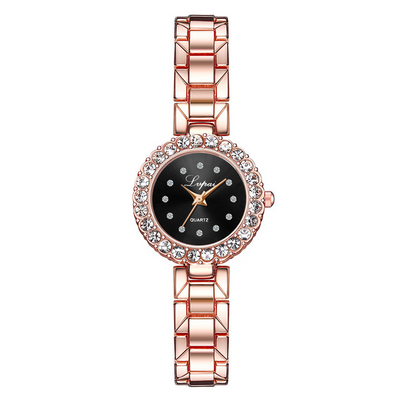 Watches-Set Bangle Clock Bracelet Wrist-Watch Quartz Women Fashion Ladies Brand Luxury - Carvan Mart