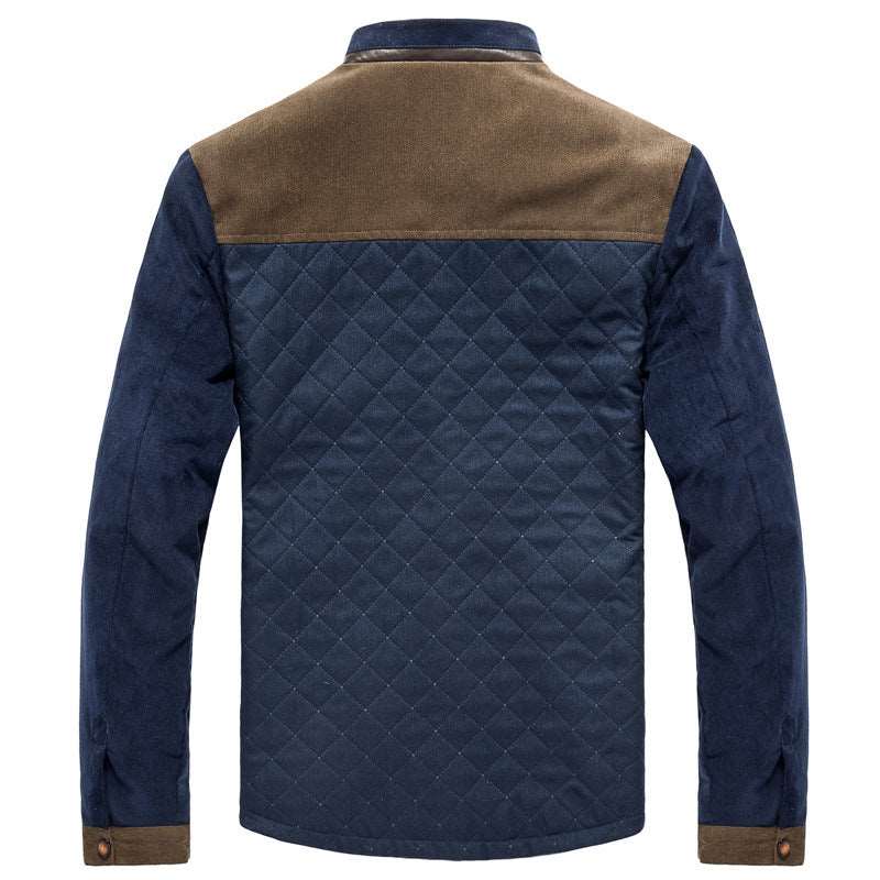 Autumn Men's Jacket Corduroy Casual Jacket Men's Jacket Men's Wear - - Men's Jackets & Coats - Carvan Mart