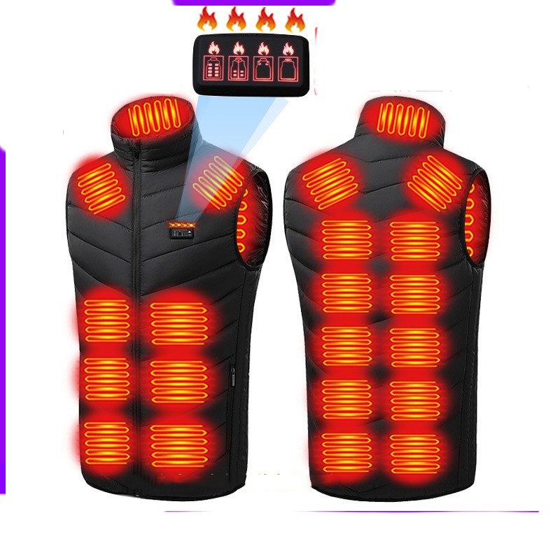 Smart Constant Temperature Self-heating Vest USB Charging - Carvan Mart